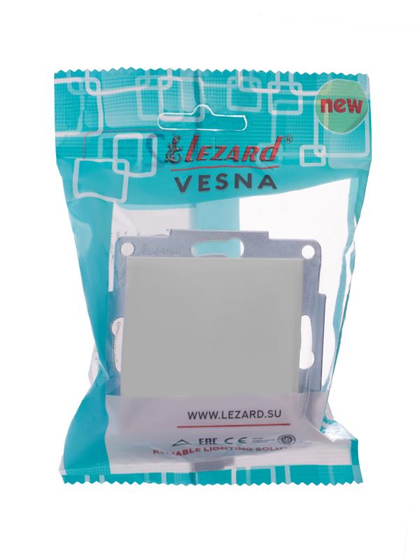 Выключатель 1-кл. СП Vesna механизм бел. LEZARD 742-0288-100 купить оптом выгодно Выключатель 1-кл. СП Vesna механизм бел. LEZARD 742-0288-100 оптом купить цена