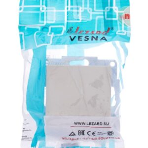 Выключатель 1-кл. СП Vesna механизм крем. LEZARD 742-0388-100 оптом купить цена