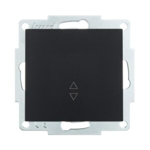 Переключатель проходной 1-кл. СП Vesna механизм черн. бархат LEZARD 742-4288-105 оптом купить цена