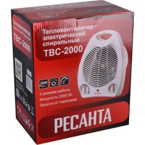 Тепловентилятор ТВС-2000 Ресанта 67/2/11 оптом купить цена