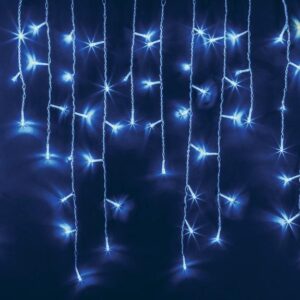 Гирлянда светодиодная "Бахрома" 93 643 NGF-D021-02 2х0.5м 100LED B IP44 эффект мерцания TR Navigator 93643 оптом купить цена