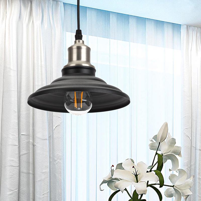 Светильник подвесной (подвес) ЭРА PL4 BK/BN металл Светильник подвесной (подвес) ЭРА PL4 BK/BN металл