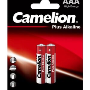 Элемент питания алкалиновый AAA/LR03 1.5В Plus Alkaline LR03-BP2 BL-2 (блист.2шт) Camelion 1651 оптом купить цена