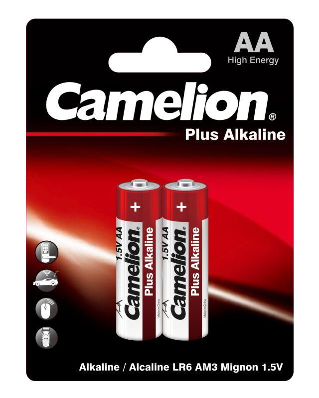 Элемент питания алкалиновый AA/LR6 1.5В Plus Alkaline LR6-BP2 BL-2 (блист.2шт) Camelion 1652 купить оптом выгодно Элемент питания алкалиновый AA/LR6 1.5В Plus Alkaline LR6-BP2 BL-2 (блист.2шт) Camelion 1652 оптом купить цена