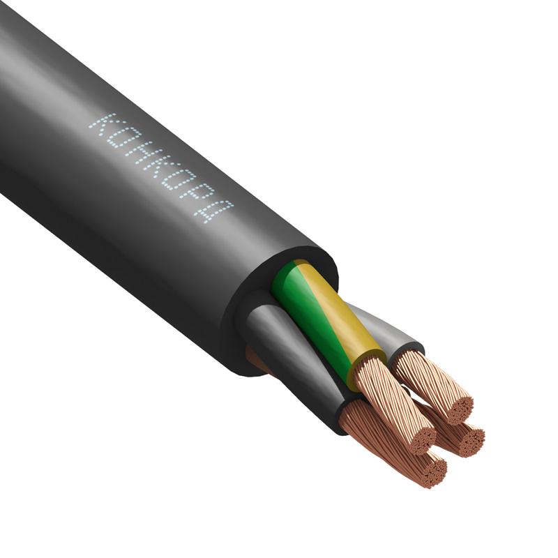 Кабель КГтп-ХЛ 3х50+1х16 (PE) 380/660-2 (м) Конкорд 9246 купить оптом выгодно Кабель КГтп-ХЛ 3х50+1х16 (PE) 380/660-2 (м) Конкорд 9246 оптом купить цена