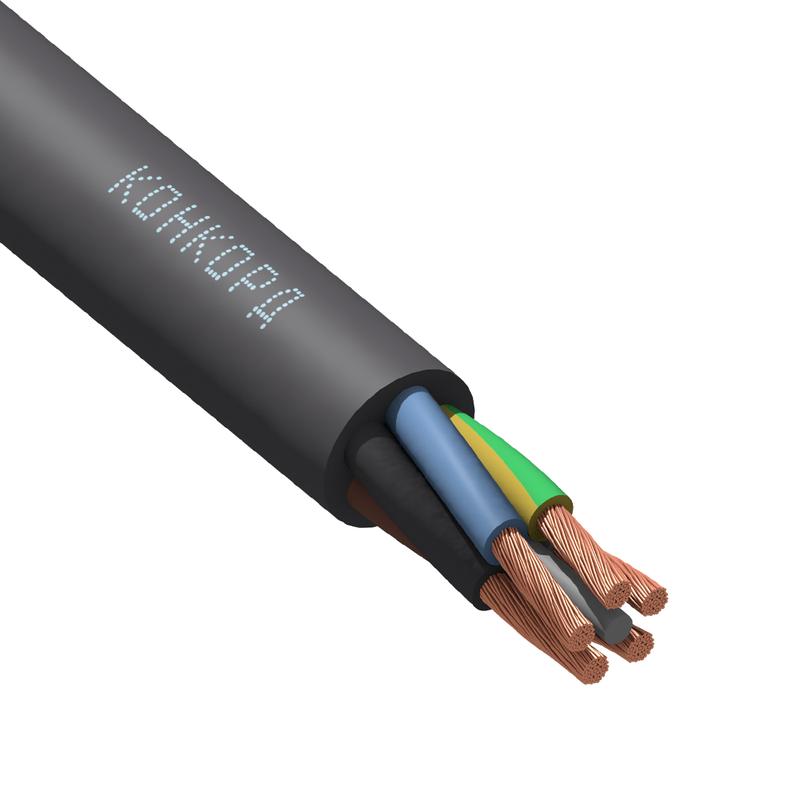 Кабель КГтп-ХЛ 5х10 (N PE) 380/660-2 (м) Конкорд 9265 купить оптом выгодно Кабель КГтп-ХЛ 5х10 (N PE) 380/660-2 (м) Конкорд 9265 оптом купить цена