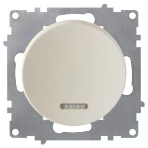 Выключатель 1-кл. СП Florence 10А IP20 с подсветкой механизм беж. (1E31701301) OneKeyElectro 2172801 оптом купить цена