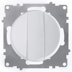 Выключатель 3-кл. СП Florence 10А IP20 механизм бел. (1E31901300) OneKeyElectro 2172780 оптом купить цена