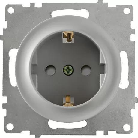 Розетка 1-м СП Florence 16А IP20 с заземл. защ. шторки винтов. клеммы механизм сер. (1E10101302) OneKeyElectro 2172833 купить оптом выгодно Розетка 1-м СП Florence 16А IP20 с заземл. защ. шторки винтов. клеммы механизм сер. (1E10101302) OneKeyElectro 2172833 оптом купить цена