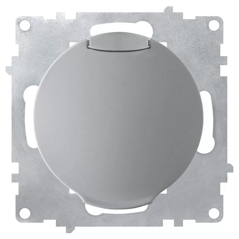 Розетка 1-м СП Florence 16А IP20 с заземл. с крышкой винтов. клеммы механизм сер. (1E10501302) OneKeyElectro 2172837 купить оптом выгодно Розетка 1-м СП Florence 16А IP20 с заземл. с крышкой винтов. клеммы механизм сер. (1E10501302) OneKeyElectro 2172837 оптом купить цена