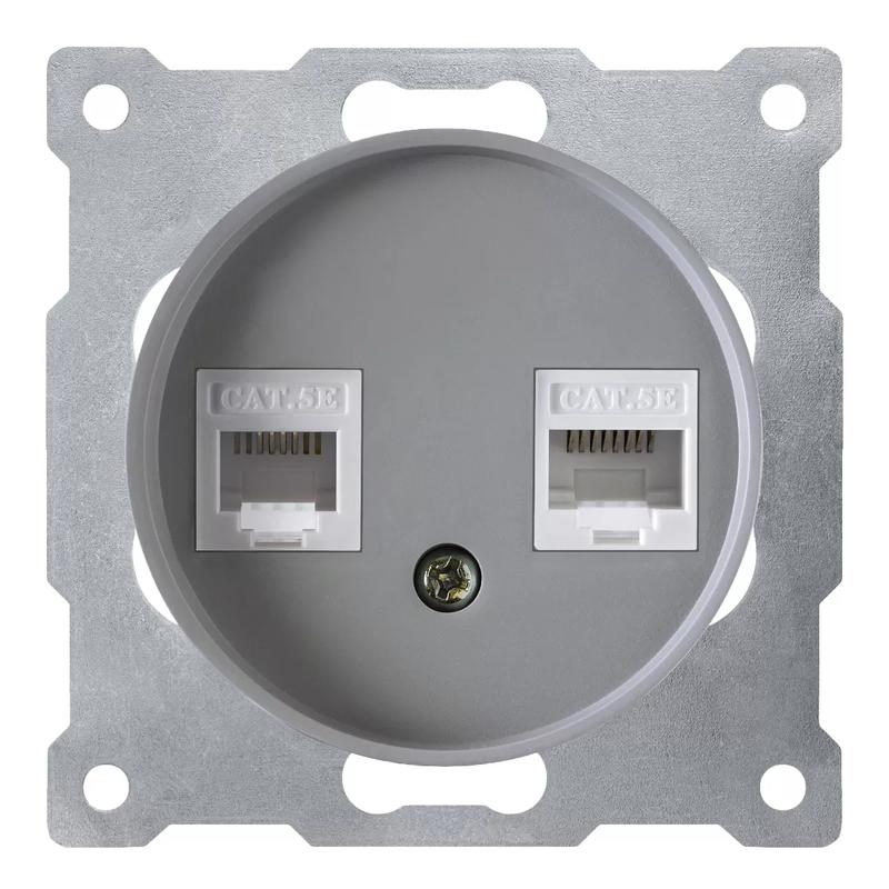 Розетка компьютерная 2-м СП Florence RJ45 кат.5E механизм сер. (1E20901302) OneKeyElectro 2172841 купить оптом выгодно Розетка компьютерная 2-м СП Florence RJ45 кат.5E механизм сер. (1E20901302) OneKeyElectro 2172841 оптом купить цена