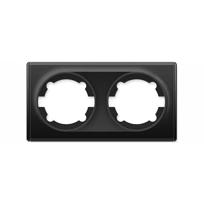 Рамка 2-м Florence черн. 1E52201303 OneKeyElectro 2172829 купить оптом выгодно Рамка 2-м Florence черн. 1E52201303 OneKeyElectro 2172829 оптом купить цена