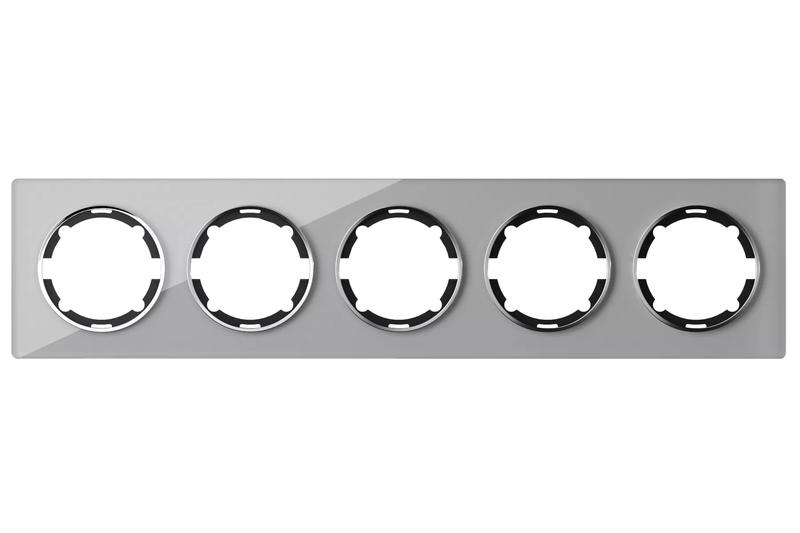 Рамка 5-м Garda горизонт. стеклянная сер. 2E52501302 OneKeyElectro 2234938 купить оптом выгодно Рамка 5-м Garda горизонт. стеклянная сер. 2E52501302 OneKeyElectro 2234938 оптом купить цена