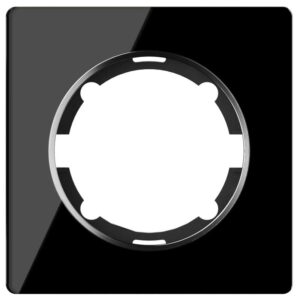 Рамка 1-м Garda стеклянная чер. 2E52101303 OneKeyElectro 2234939 оптом купить цена