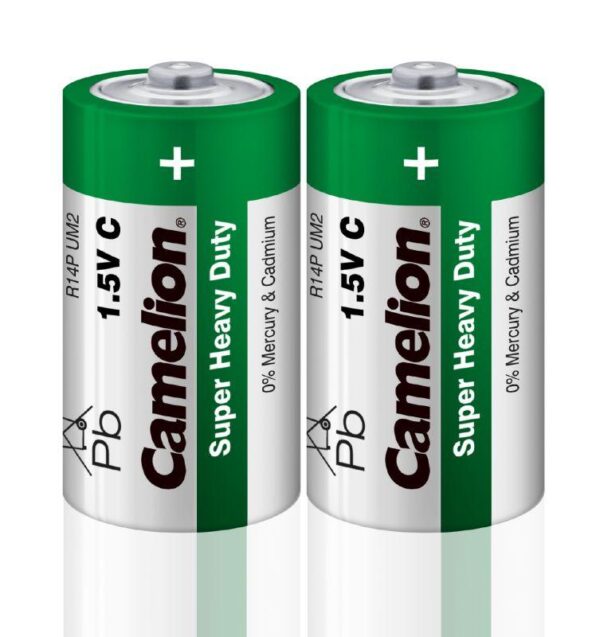 Элемент питания солевой C/R14 R14P-SP2G 1.5В SR-2 (уп.2шт) Camelion 1661 оптом купить цена