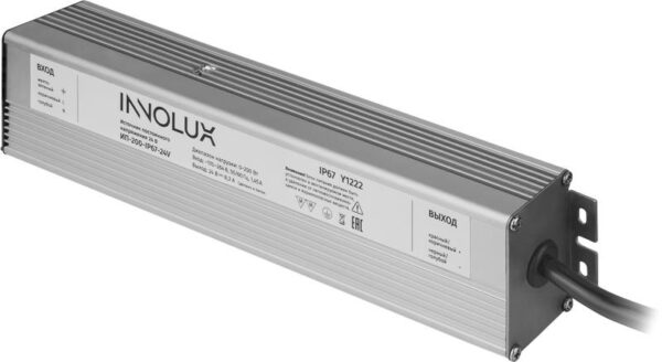 Драйвер для светодиодной ленты 97 418 ИП-200-IP67-24V INNOLUX 97418 оптом купить цена