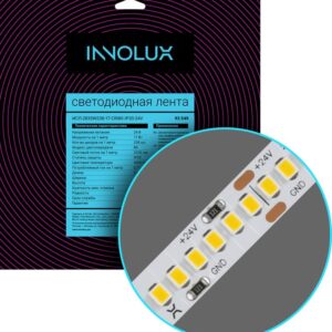 Лента светодиодная 93 549 СДЛ-2835W238-17-CRI80-IP20-24V (уп.5м) INNOLUX 93549 оптом купить цена