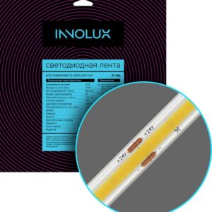 Лента светодиодная 97 406 СДЛ-COBWW480-10-CRI90-IP67-24V (уп.5м) INNOLUX 97406 оптом купить цена