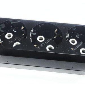 Колодка удлинителя 3-м с заземл. черн. Makel MGP2131 оптом купить цена