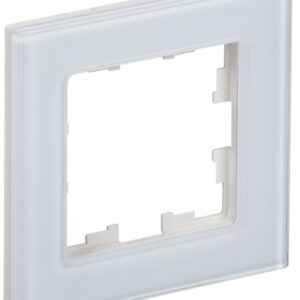 Рамка 1-м BRITE РУ-1-2-БрБ стекло бел. IEK BR-M12-G-K01 оптом купить цена