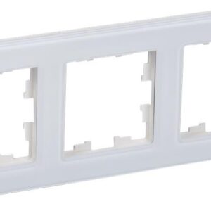 Рамка 3-м BRITE РУ-3-2-БрБ стекло бел. IEK BR-M32-G-K01 оптом купить цена