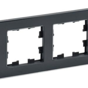 Рамка 4-м BRITE РУ-4-2-БрЧ стекло черн. IEK BR-M42-G-K02 оптом купить цена