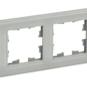Рамка 4-м BRITE РУ-4-2-БрД стекло дым. IEK BR-M42-G-K30 оптом купить цена