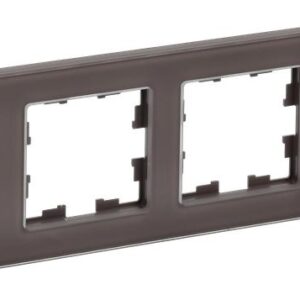 Рамка 4-м BRITE РУ-4-2-БрТБ стекло темн. бронза IEK BR-M42-G-K45 оптом купить цена