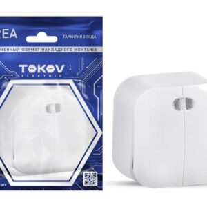 Выключатель 2-кл. ОП Frea 10А IP20 250В с индикацией АБС-пластик бел. TOKOV ELECTRIC TKE-FR-V2I-C01 оптом купить цена