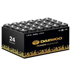 Элемент питания алкалиновый AAA/LR03 1.5В Power Alkaline Pack-24 (уп.24шт) DAEWOO 5042117 оптом купить цена