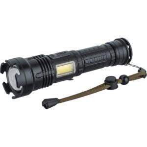 Фонарь аккумуляторный профессиональный 93 875 NPT-P06-ACCU 1P70 20Вт + 1COB 2Вт аккум. li-ion 2А.ч алюм. NAVIGATOR 93875 оптом купить цена