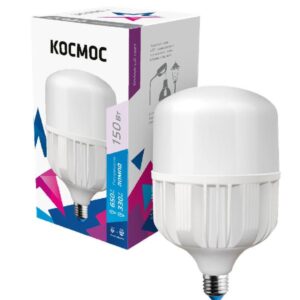 Лампа светодиодная высокомощная HWLED 150Вт 6500К E27/40 220В КОСМОС KHWLED150WE2765 оптом купить цена