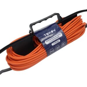 Удлинитель-шнур на рамке 1х20м с заземл. 6А IP44 3х0.75 с защ. крышкой TOKOV ELECTRIC TKE-SR20-075-Z оптом купить цена