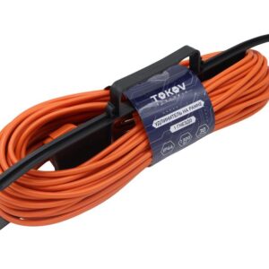 Удлинитель-шнур на рамке 1х30м без заземл. 6А IP44 2х0.75 с защ. крышкой TOKOV ELECTRIC TKE-SR30-075 оптом купить цена