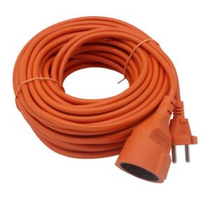 Удлинитель-шнур 1х20м без заземл. 6А IP20 2х0.75 TOKOV ELECTRIC TKE-SS20-075 оптом купить цена