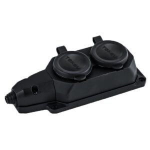 Колодка удлинителя 2-м 16А с заземл. каучук TOKOV ELECTRIC TKE-C05-KK2-Z оптом купить цена