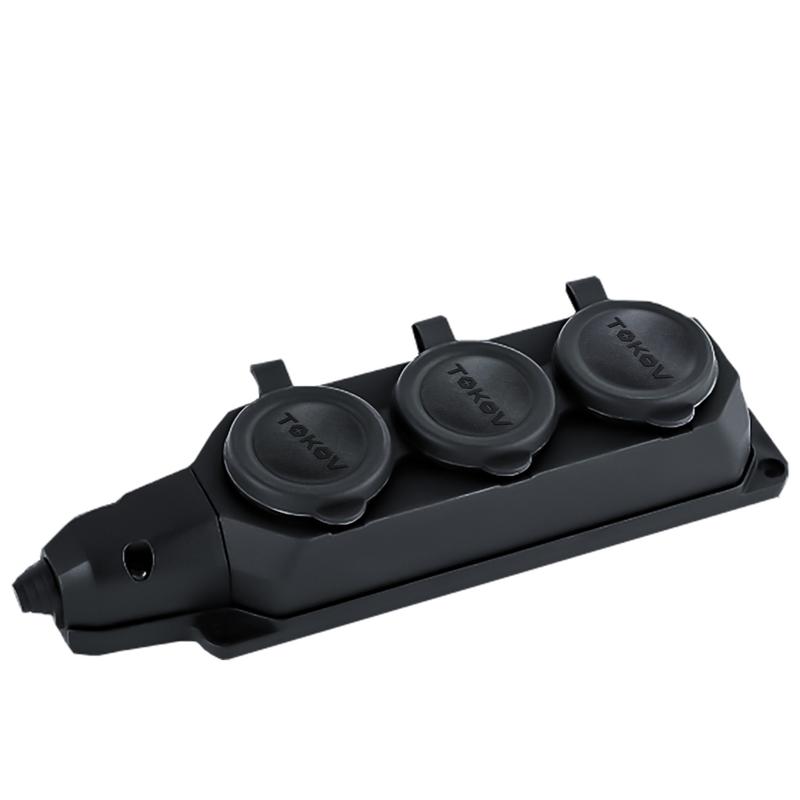 Колодка удлинителя 3-м 16А с заземл. каучук TOKOV ELECTRIC TKE-C05-KK3-Z купить оптом выгодно Колодка удлинителя 3-м 16А с заземл. каучук TOKOV ELECTRIC TKE-C05-KK3-Z оптом купить цена