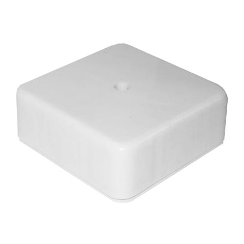 Коробка распределительная ОП 78х78х30мм IP41 крышка с винтов. креплением бел. Epplast 170210 купить оптом выгодно Коробка распределительная ОП 78х78х30мм IP41 крышка с винтов. креплением бел. Epplast 170210 оптом купить цена