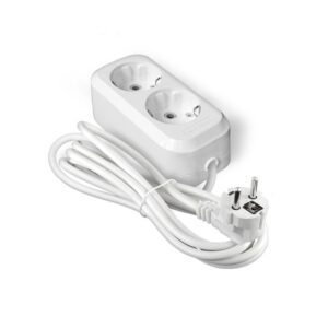 Удлинитель 2х5м с заземл. IP20 Е-302А ПВС 3х1.5 Universal 1719 оптом купить цена