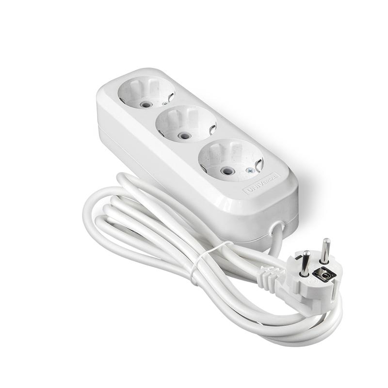 Удлинитель 3х5м с заземл. IP20 Е-303А ПВС 3х1.5 Universal 1723 купить оптом выгодно Удлинитель 3х5м с заземл. IP20 Е-303А ПВС 3х1.5 Universal 1723 оптом купить цена