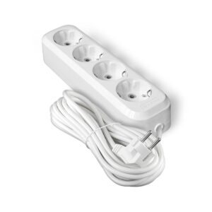 Удлинитель 4х5м с заземл. IP20 Е-304А ПВС 3х1.5 Universal 1731 оптом купить цена