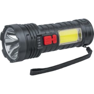 Фонарь 93 817 NPT-CP25-ACCU 1LED 3Вт+1COB 3Вт li-ion 1.2А.ч 5реж. пластик. NAVIGATOR 93817 оптом купить цена