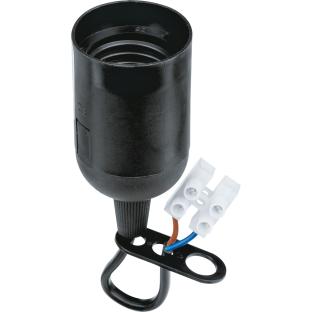 Патрон пластиковый подвесной Е27 с клеммной колодкой черн. TOKOV ELECTRIC TKE-C05-PPL/KK-27 купить оптом выгодно Патрон пластиковый подвесной Е27 с клеммной колодкой черн. TOKOV ELECTRIC TKE-C05-PPL/KK-27 оптом купить цена