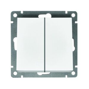 Выключатель 2-кл. СП Афина 10А IP20 механизм бел. Universal A0023 оптом купить цена