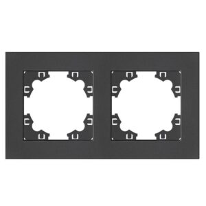 Рамка 2-м Афина универс. графит Universal A0044-Gr оптом купить цена