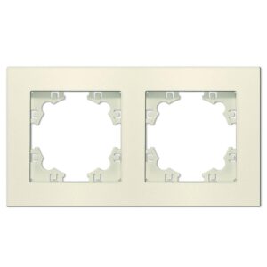 Рамка 2-м Афина универс. сл. кость (ivory) Universal A0044-I оптом купить цена