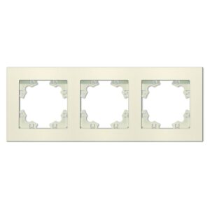 Рамка 3-м Афина универс. сл. кость (ivory) Universal A0045-I оптом купить цена