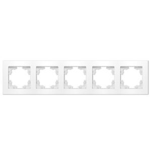 Рамка 5-м Афина универс. бел. Universal A1042 оптом купить цена