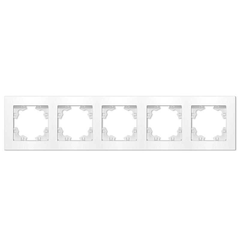 Рамка 5-м Афина универс. бел. Universal A1042 купить оптом выгодно Рамка 5-м Афина универс. бел. Universal A1042 оптом купить цена