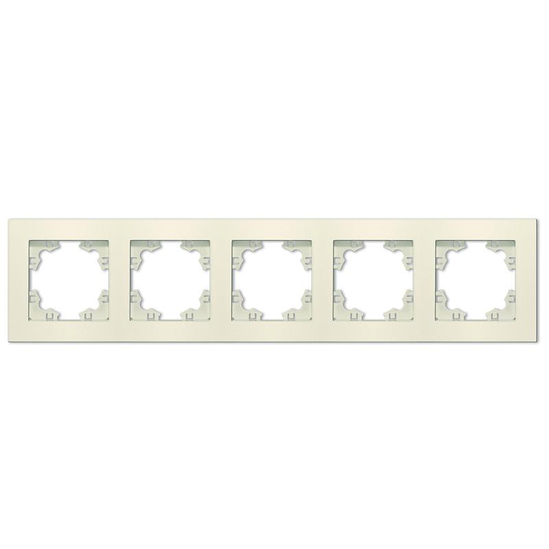 Рамка 5-м Афина универс. сл. кость (ivory) Universal A1042-I купить оптом выгодно Рамка 5-м Афина универс. сл. кость (ivory) Universal A1042-I оптом купить цена